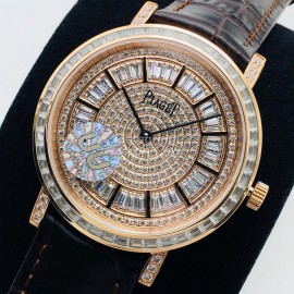 Piaget Uu Factory Fashion Leather Strap 41mm Dial Watch