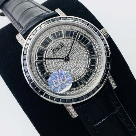 Piaget Uu Factory New 41mm Dial Leather Strap Watch