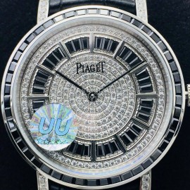 Piaget Uu Factory New 41mm Dial Leather Strap Watch