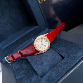 Piaget Limelight Gala 26mm Dial Red Leather Strap Watch