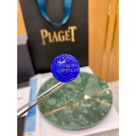 Piaget 316l Refined Steel 34mm Dial Watch Dark Blue