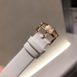 Piaget 316l Refined Steel White Strap Watch