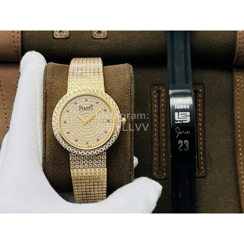 Piaget An Factory Sapphire Crystal Life Waterproof Watch Gold