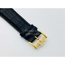 Piaget Pff Factory Sapphire Crystal Diamond Dial Watch Gold