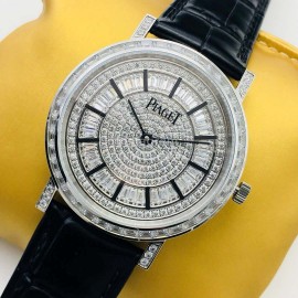 Piaget Pg Factory Altiplano Diamond Dial Watch Black