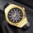 Piaget Polo Series Sapphire Crystal Life Waterproof Watch Gold