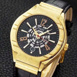 Piaget Polo Series Sapphire Crystal Life Waterproof Watch Gold