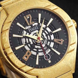 Piaget Polo Series Sapphire Crystal Life Waterproof Watch Gold