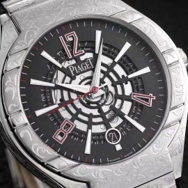 Piaget Polo Series Sapphire Crystal Life Waterproof Watch Silver