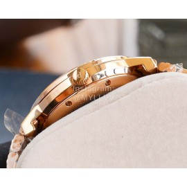 Piaget Altiplano Sapphire Crystal Steel Strap Watch Rose Gold