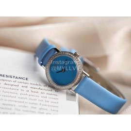 Piaget Altiplano Mini 316 Steel Sapphire Crystal Watch Blue