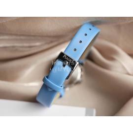 Piaget Altiplano Mini 316 Steel Sapphire Crystal Watch Blue