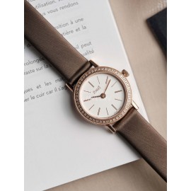 Piaget Altiplano Mini 316 Steel Sapphire Crystal Watch Brown