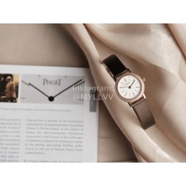 Piaget Altiplano Mini 316 Steel Sapphire Crystal Watch Brown