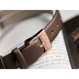 Piaget Altiplano Mini 316 Steel Sapphire Crystal Watch Brown