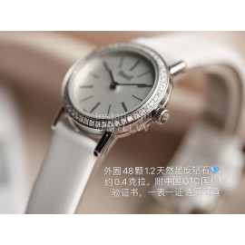 Piaget Altiplano Mini 316 Steel Sapphire Crystal Watch White