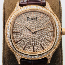 Piaget Tw Factory Black-Tie Diamond Dial Watch Brown