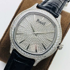 Piaget Tw Factory Black-Tie Diamond Dial Watch Black