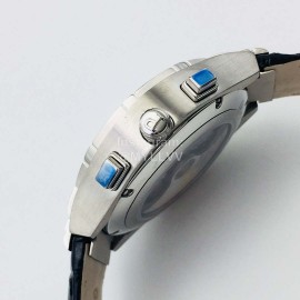 Piaget 43mm Dial Diamond Multifunctional Watch Silver