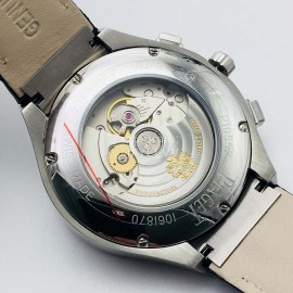 Piaget 43mm Dial Diamond Multifunctional Watch Silver