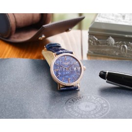 Piaget Altiplano Sapphire Crystal Mechanical Watch Dark Blue