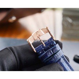 Piaget Altiplano Sapphire Crystal Mechanical Watch Dark Blue