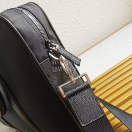 Prada Nylon Leather Handle Elegant Business Briefcase For Men 2ve891