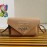 Prada Exquisite Leather Flap Closure Fashion Messenger Bag For Women Coffee 1bp020