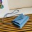 Prada Exquisite Leather Flap Closure Fashion Messenger Bag For Women Blue 1bp020