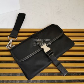 Prada New Nylon Drawing Hardware Leisure Handbag 2vh011