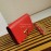 Prada Exquisite Detachable Chain Leather Fashion Bag For Women Red 1bp006