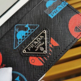 Prada New Leather Whale Printed Card Bag 2mc149