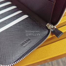 Prada New Cowhide Whale Print Long Zipper Wallet 2ml028