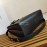 Prada Exquisite Leather Double Handle Fashion Messenger Bag For Women Black 1ba153