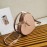 Prada Exquisite Leather Love Shape Romantic Bag For Women Apricot 1bh144