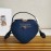 Prada Exquisite Leather Love Shape Romantic Bag For Women Blue 1bh144