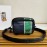 Prada Classic Imported Fabric Soft Calfskin Messenger Bag For Men Green 2vh043