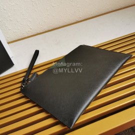 Prada Classic Cross Grain Cowhide Fashion Handbag For Men 2ng05v