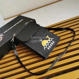 Prada Cute Printing Exquisite Messenger Mobile Phone Bag 2zh068