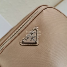 Prada New Fashion Wide Shoulder Strap Camera Khaki 1bh017