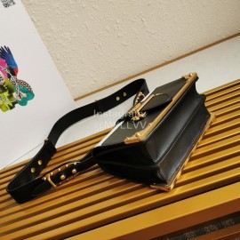 Prada Cross Sheepskin Retro Shoulder Bag For Women 1bd045