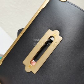 Prada Cross Sheepskin Retro Shoulder Bag For Women 1bd045