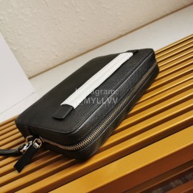 Prada Cross Grain Cowhide Exquisite Handbag For Men Orange 2vf017