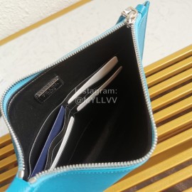 Prada Cross Grain Cowhide Simple New Handbag For Men Blue 2ng005