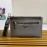Prada Fashion Leather Hand Bag For Men Gray 2nh009