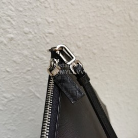 Prada Fashion Leather Hand Bag For Men Black 2ng001