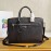 Prada Exquisite Cowhide Business Briefcase For Men Black 2ve016