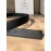 Prada Black Saffiano Leather Square Buckle 34mm Leisure Belt 