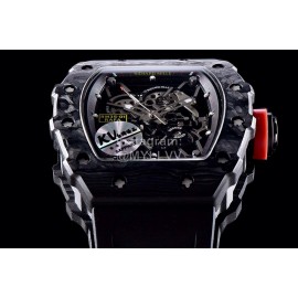 Richard Mille New Carbon Fibre Case Living Waterproof Watch Rm35-01