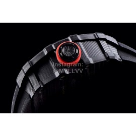 Richard Mille New Carbon Fibre Case Living Waterproof Watch Rm35-01